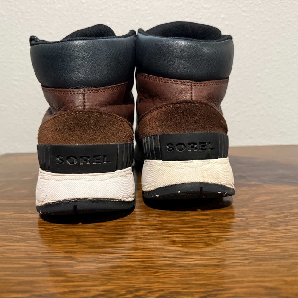 Sorel Men's Brown and Black Boots - Picture 3 of 10
